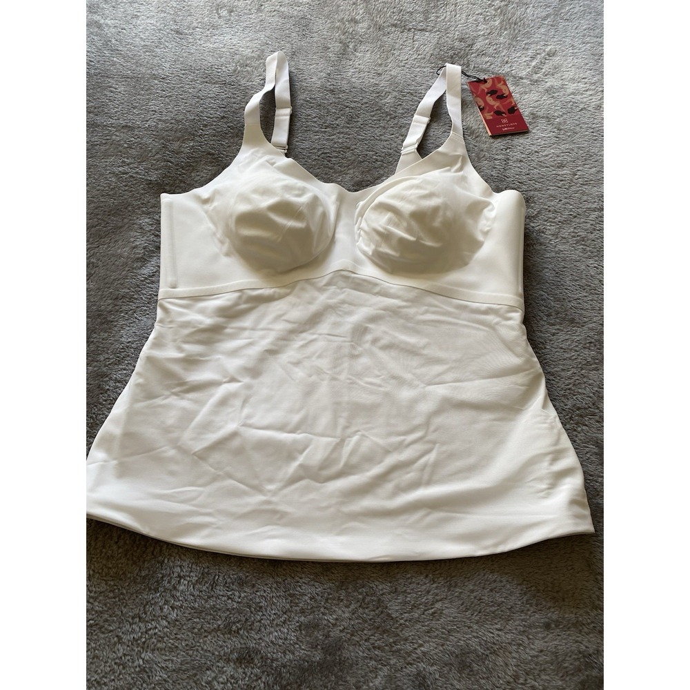Honeylove Bra Cami New Tag 2X White s1